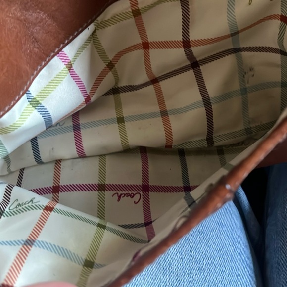 Coach bag cognac color - Picture 7 of 11